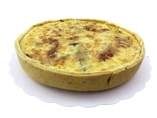 Quiche met artisjok en paprika